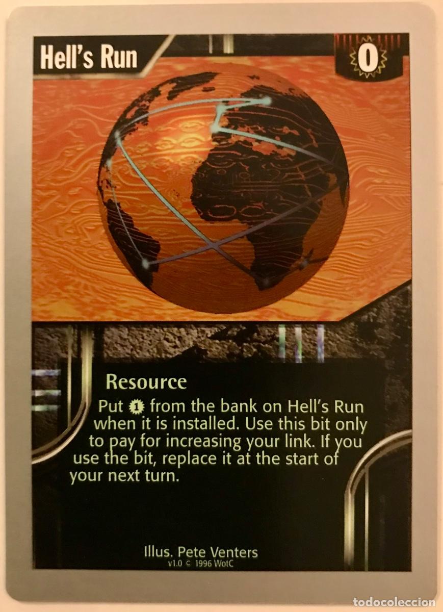 Trading cards: Netrunner - Limited - Hells Run - Foto 1