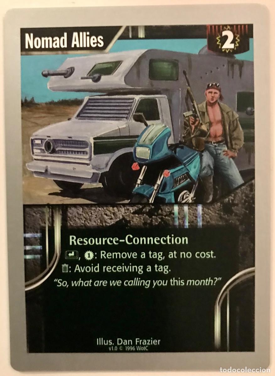 Trading cards: Netrunner - Limited - Nomad Allies - Foto 1