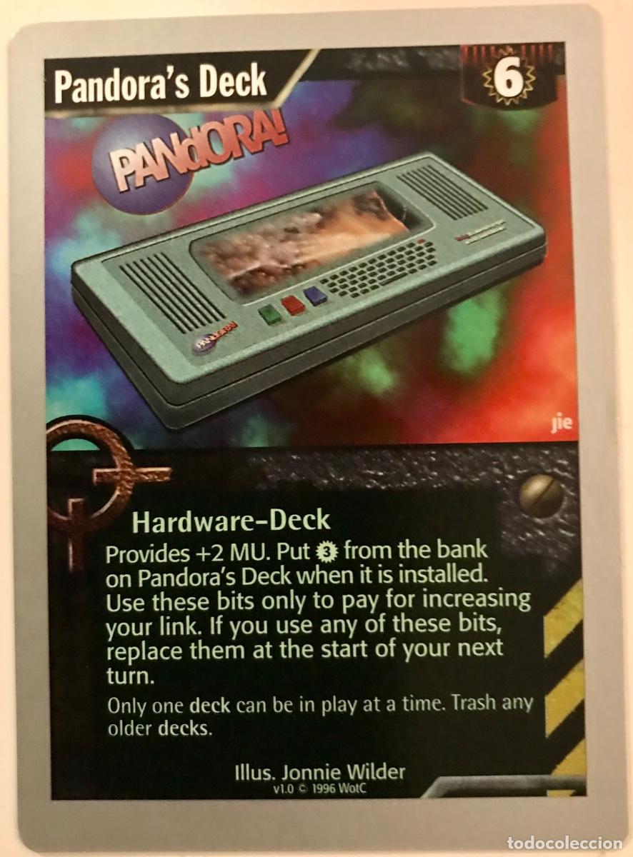 Trading cards: Netrunner - Limited - Pandoras Deck - Foto 1