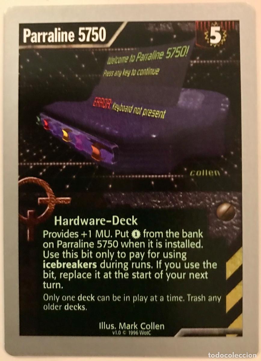 Trading cards: Netrunner - Limited - Parraline 5750 - Foto 1
