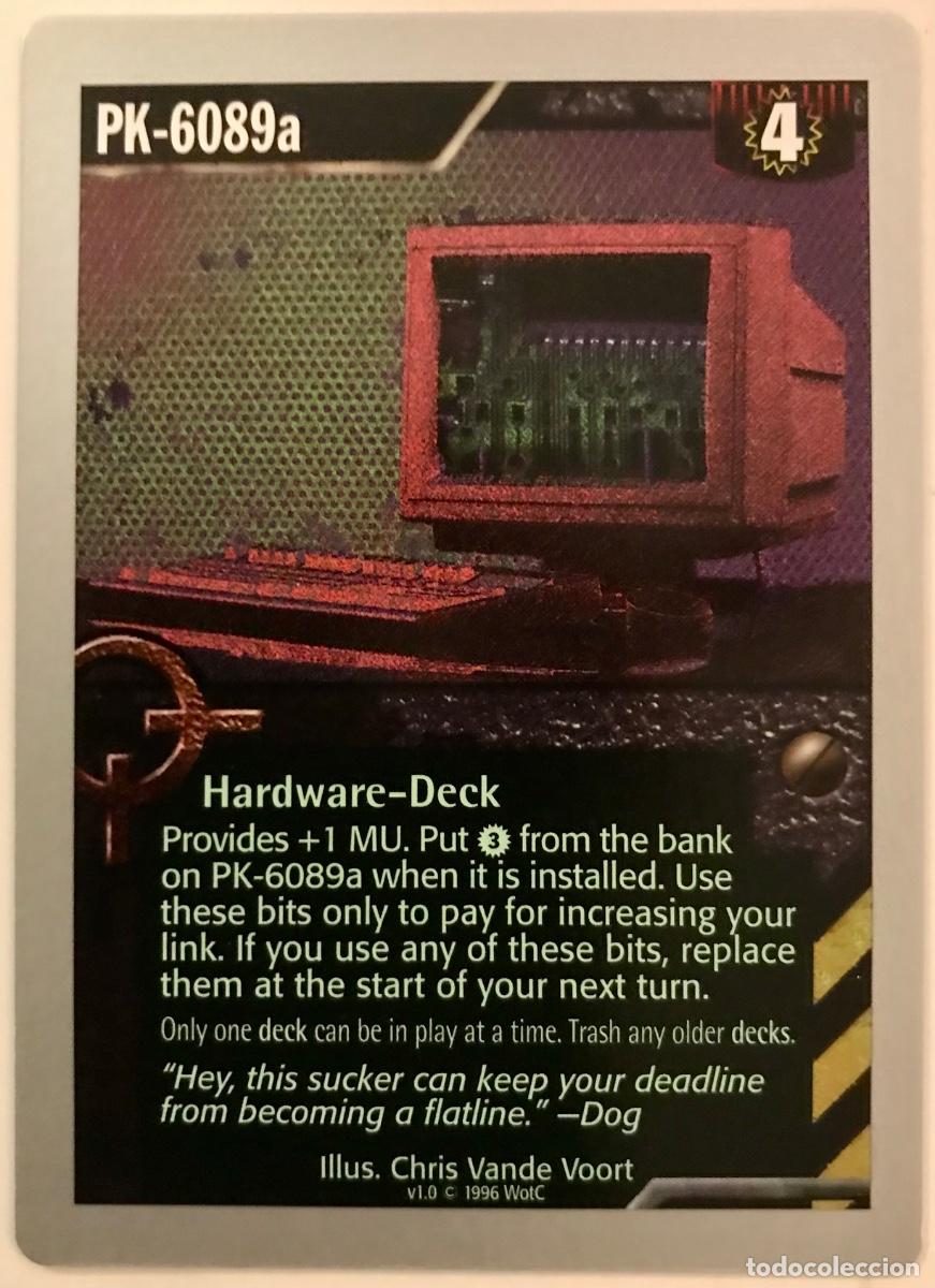 Trading cards: Netrunner - Limited - PK-6089a - Foto 1