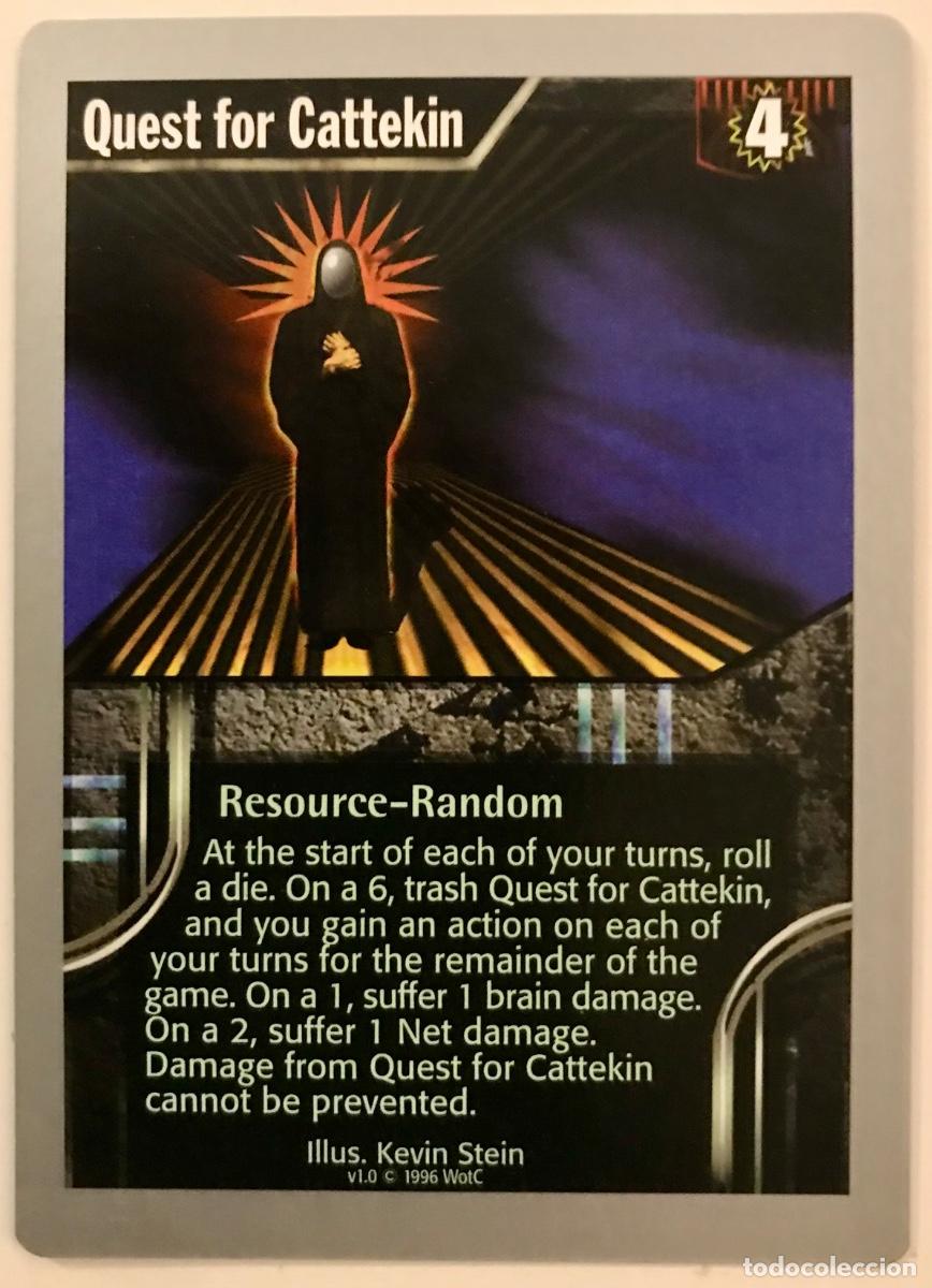 Trading cards: Netrunner - Limited - Quest for Cattekin - Foto 1
