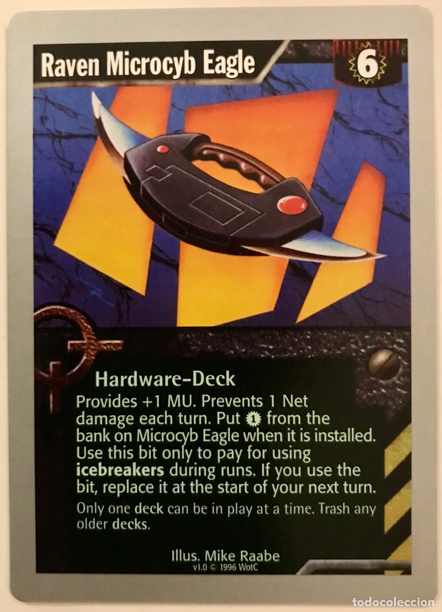 Trading cards: Netrunner - Limited - Raven Microcyb Eagle - Foto 1