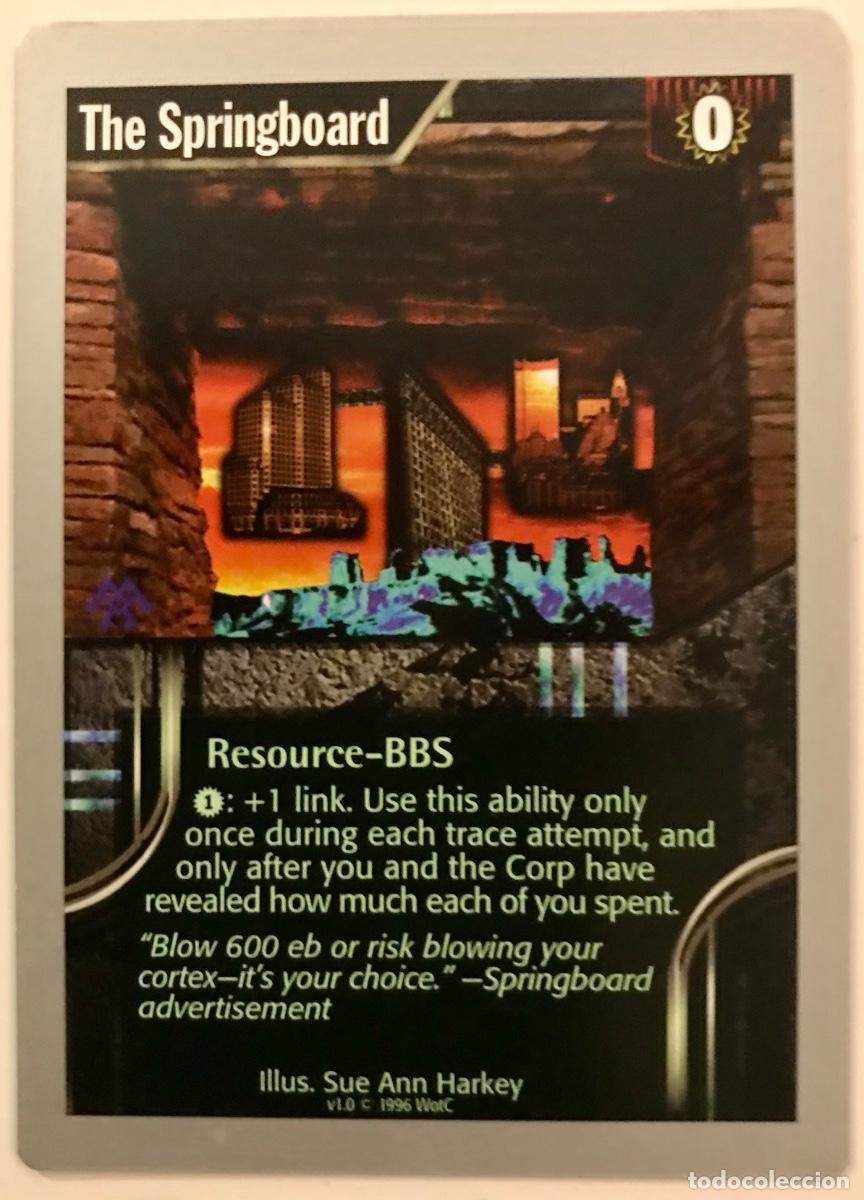 Trading cards: Netrunner - Limited - The Springboard - Foto 1