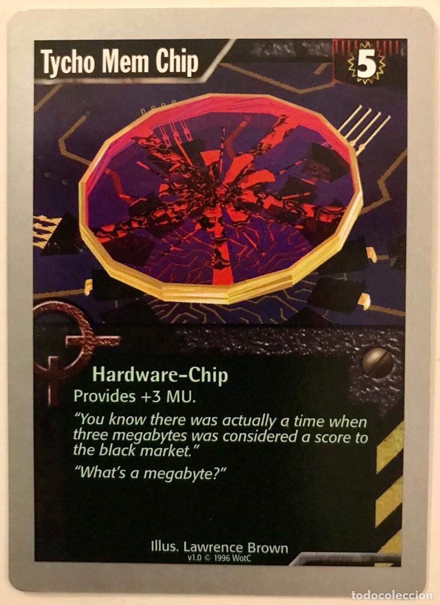 Trading cards: Netrunner - Limited - Tycho Mem Chip - Foto 1