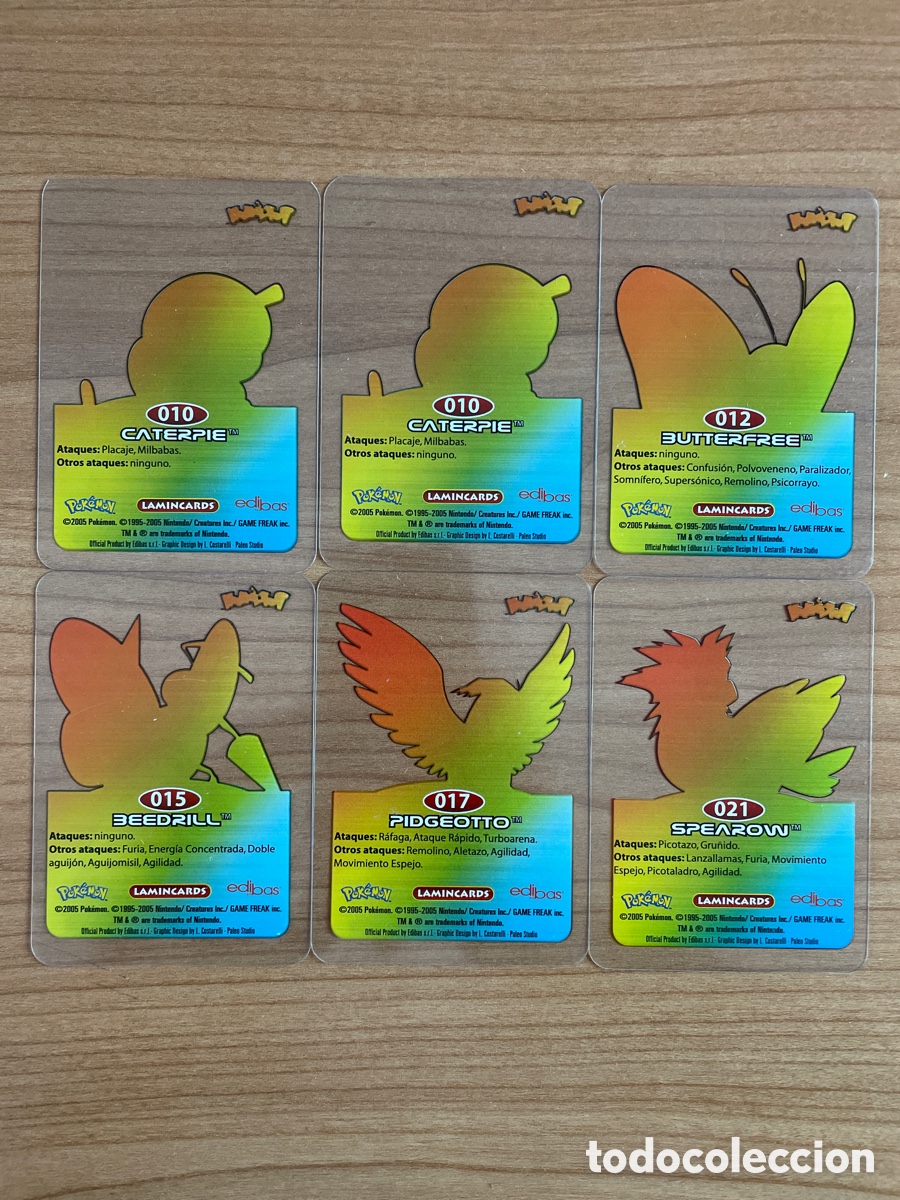Trading cards: Lote 6 Lamincards Pok&eacute;mon - Foto 2