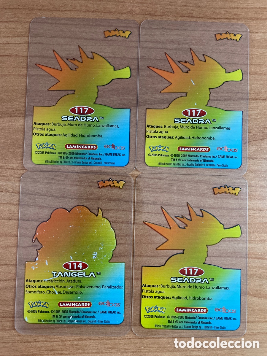 Trading cards: Lote 4 Lamincards Pok&eacute;mon - Foto 2