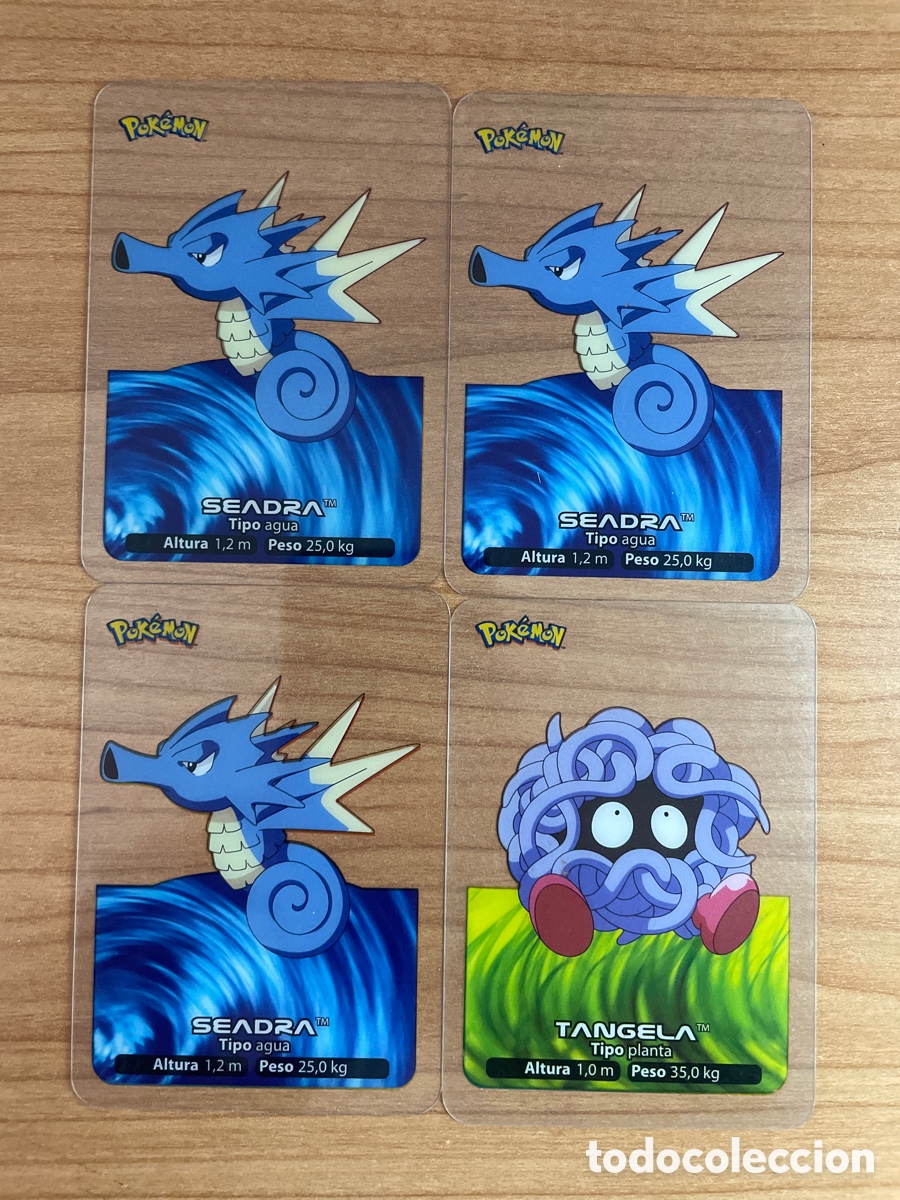 Trading cards: Lote 4 Lamincards Pok&eacute;mon - Foto 1
