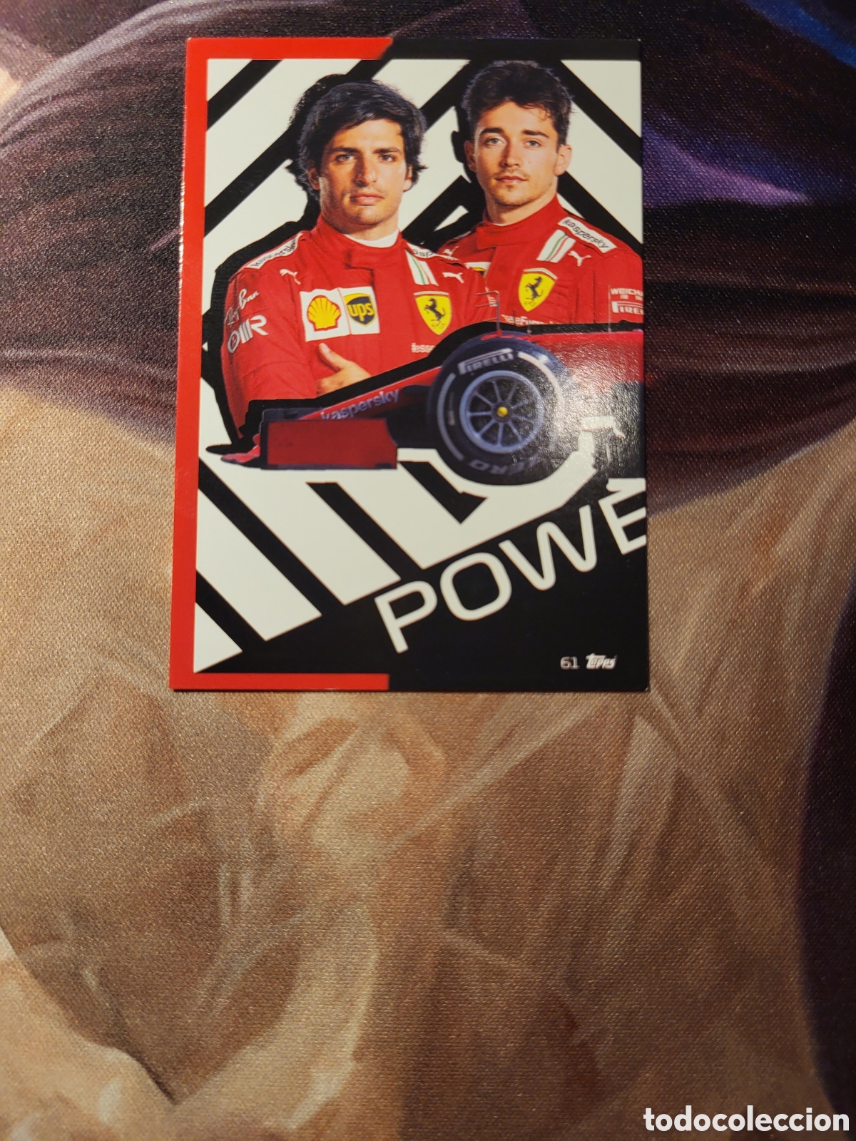 Trading cards: 61 Ferrari F1 Car (1/3) / Turbo Attax 2021