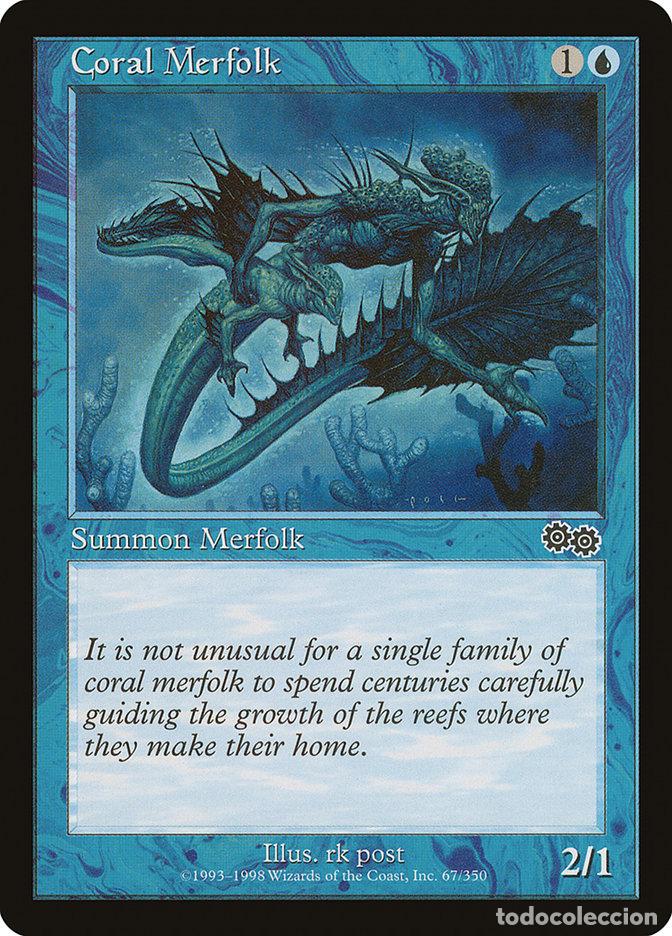 Trading cards: Carta MTG-Tritone Corallino-Saga di Urza-N.067-ITA-Good-Common - Magic the Gathering