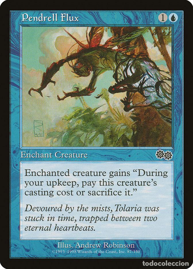 Trading Cards: Carta MTG-Flusso di Pendrell-Saga di Urza-N.087-ITA-Good-Common - Magic the Gathering