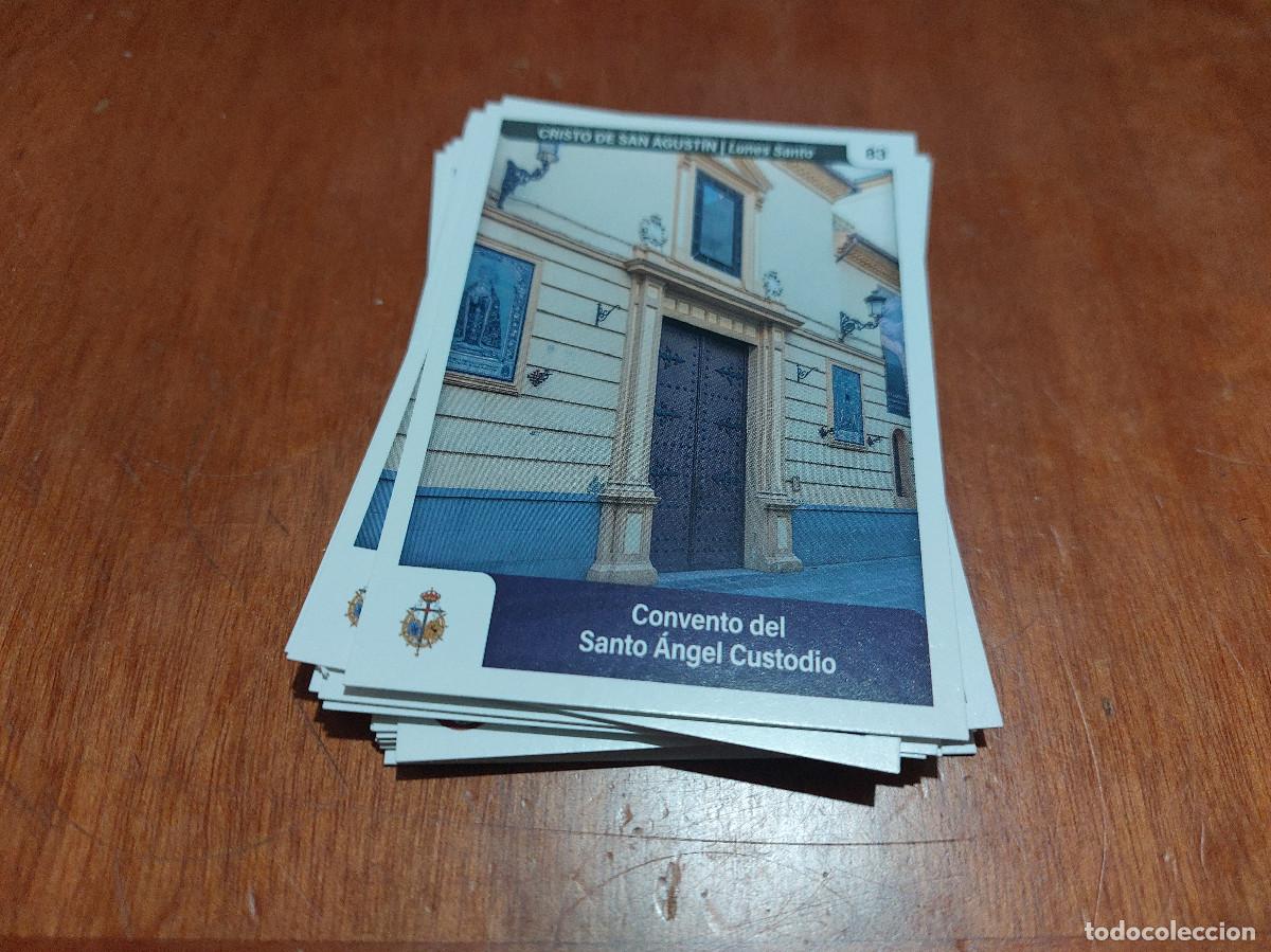 Trading Cards: 83 CRISTO DE SAN AGUST&Iacute;N. HOLY CARDS GRANADA. COMO NUEVA. CARTA. CROMO