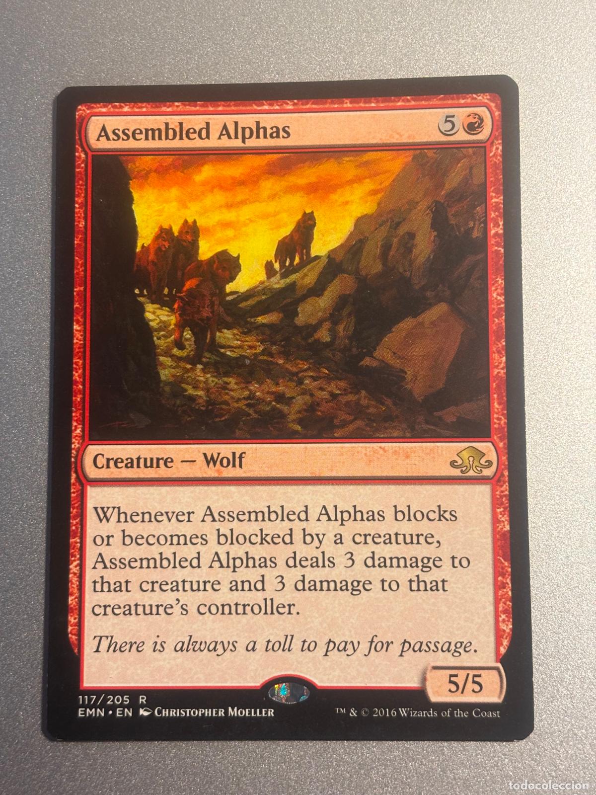 Trading cards: MAGIC THE GATHERING - ASSEMBLED ALPHAS ( ELDRITCH MOON ) - Foto 1