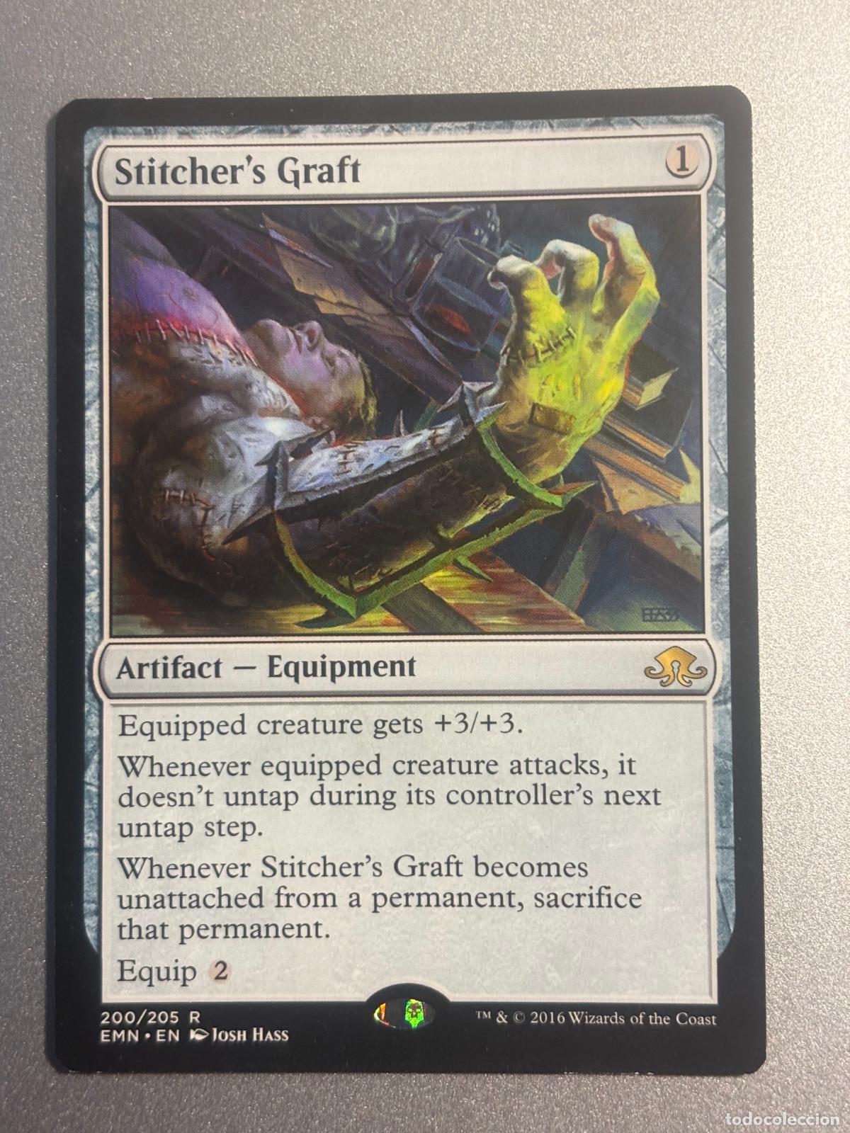 Trading cards: MAGIC THE GATHERING - STITCHERS GRAFT ( ELDRITCH MOON ) - Foto 1
