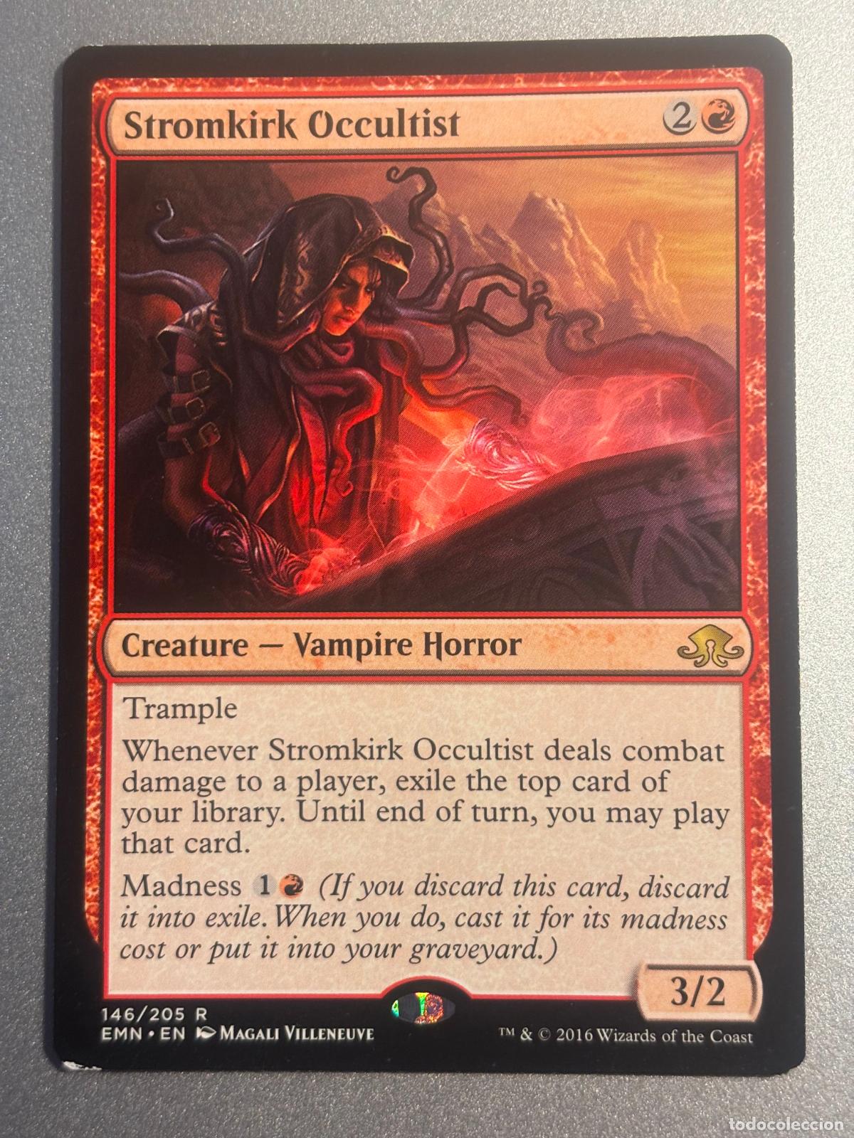 Trading cards: MAGIC THE GATHERING - STROMKIRK OCCULTIST ( ELDRITCH MOON ) - Foto 1