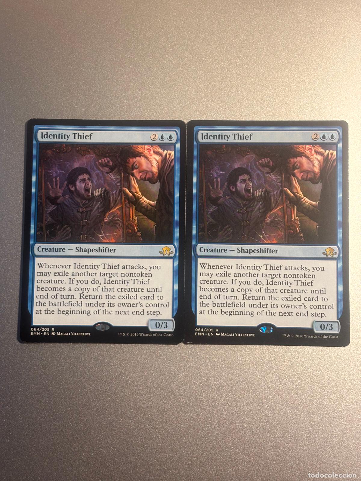 Trading cards: MAGIC THE GATHERING - IDENTITY THIEF x 2 ( ELDRITCH MOON ) - Foto 1