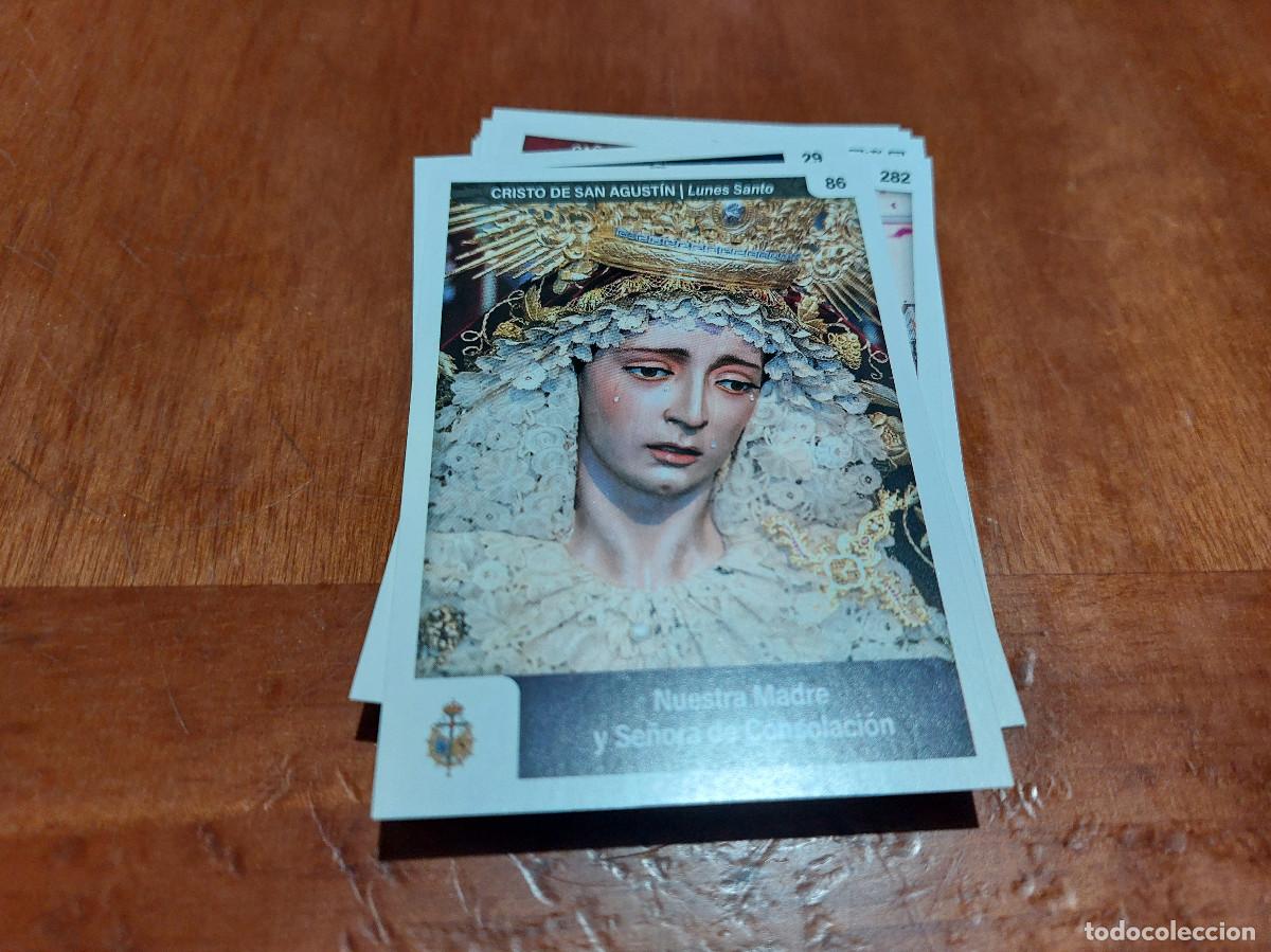 Trading Cards: 86 CRISTO DE SAN AGUST&Iacute;N. HOLY CARDS GRANADA. COMO NUEVA. CARTA. CROMO