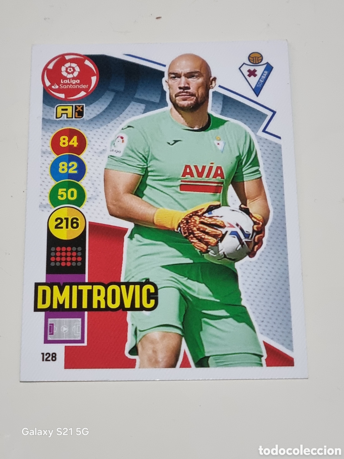 Trading cards: 128 - DMITROVIC EIBAR ADRENALYN 2020-2021 - Foto 1