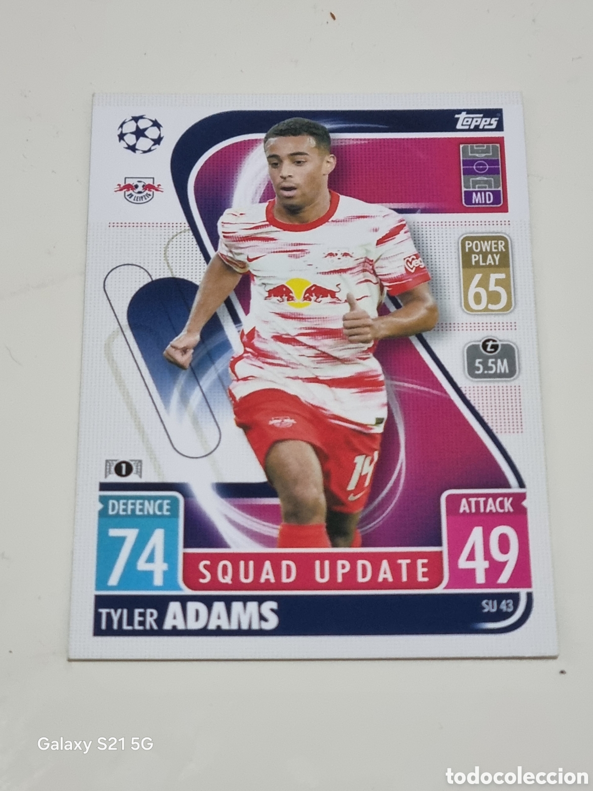 Trading cards: SU 43 - ADAMS LEIPZIG SQUAD UPDATE TOPPS MATCH ATTAX 2021-2022