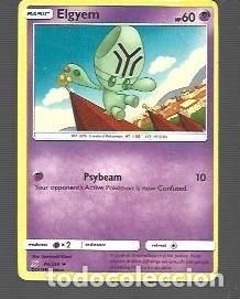 Trading cards: CROMO DE POK&Eacute;MON DE B&Aacute;SIC ELGYEM PS 60 A&Ntilde;O 2019 - Foto 1