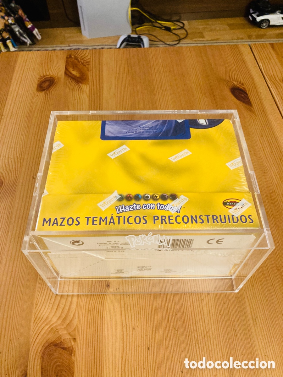 Trading cards: Caja Pokemon con 8 mazos base set Wizard, - Foto 2