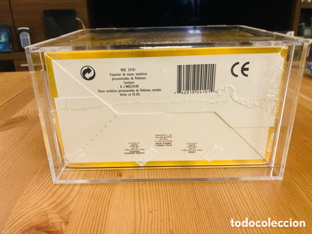 Trading cards: Caja Pokemon con 8 mazos base set Wizard, - Foto 3