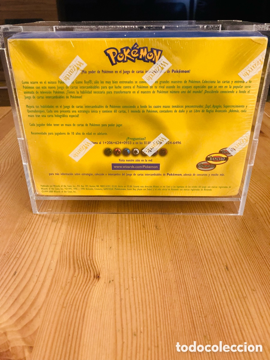Trading cards: Caja Pokemon con 8 mazos base set Wizard, - Foto 7