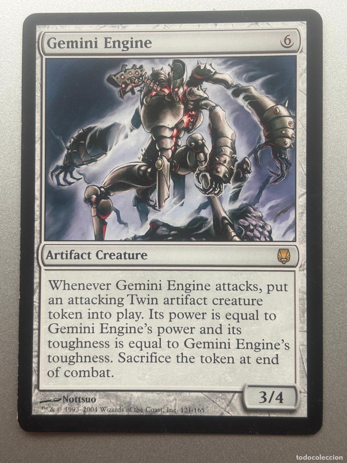 Trading cards: MAGIC THE GATHERING - GEMINI ENGINE ( DARKSTEEL ) - Foto 1