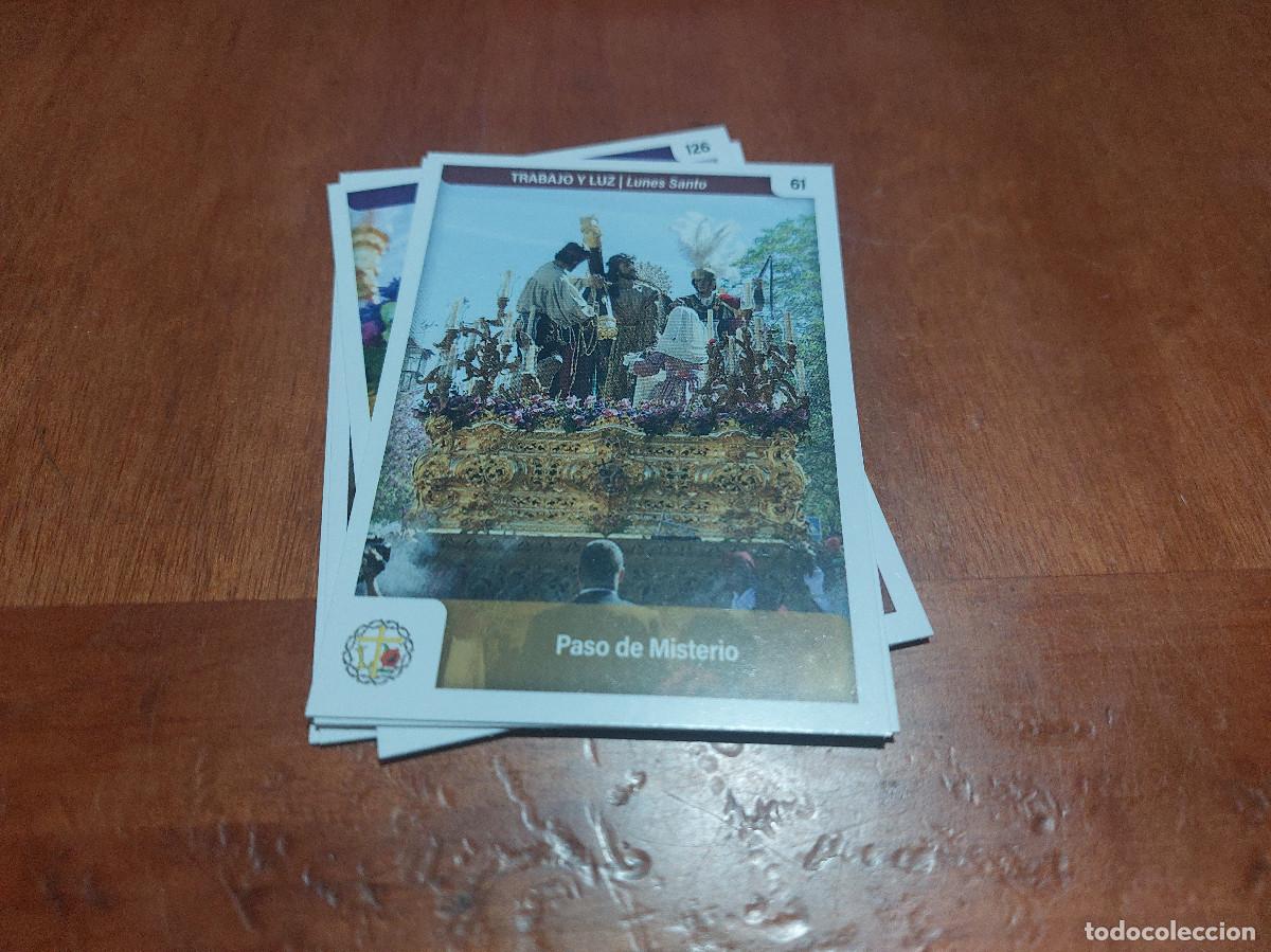 Cartas Colecion&aacute;veis: 61 TRABAJO Y LUZ. HOLY CARDS GRANADA. COMO NUEVA. CARTA. CROMO