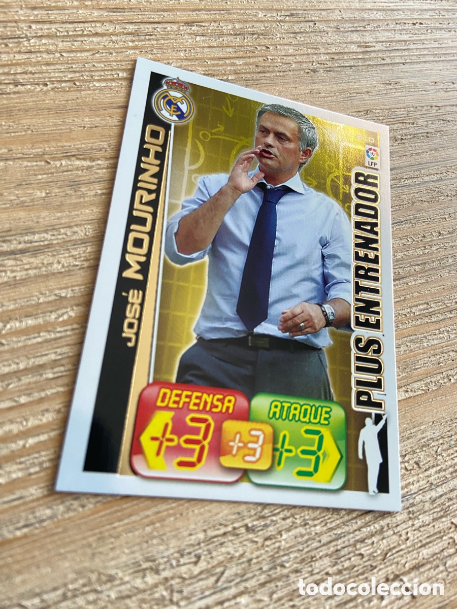 Trading Cards: MOURINHO ENTRENADOR 510 ADRENALYN XL 2012-13 12 13