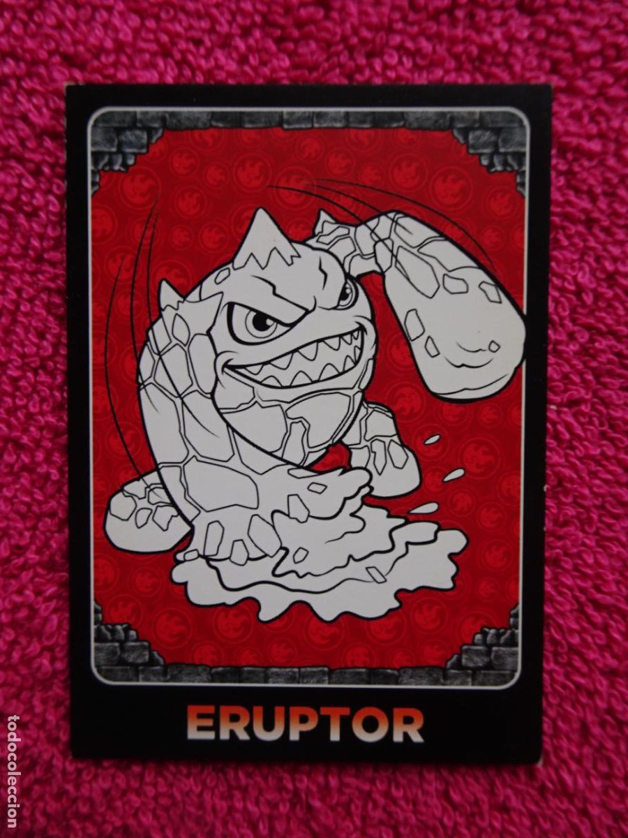 Trading cards: eruptor c2 skylanders giants 2012 topps activision - Foto 1