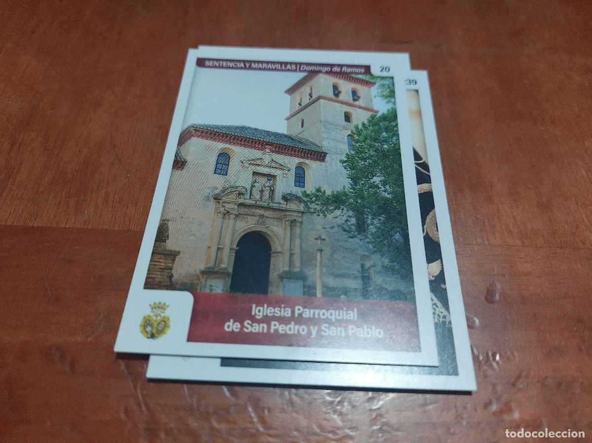 Trading Cards: 20 SENTENCIA Y MARAVILLAS. HOLY CARDS GRANADA. COMO NUEVA. CARTA. CROMO