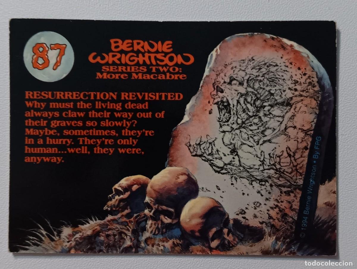 Trading cards: cromos trading cards bernie wrightson - Foto 8