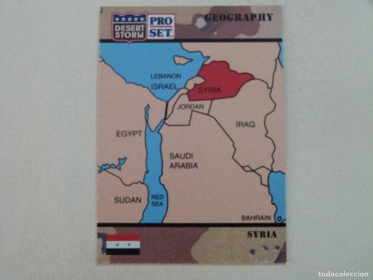 Trading Cards: TRADING CARD DE DESERT STORM EN INGL&Eacute;S N&ordm; 57 A&Ntilde;O 1991 DE PRO SET