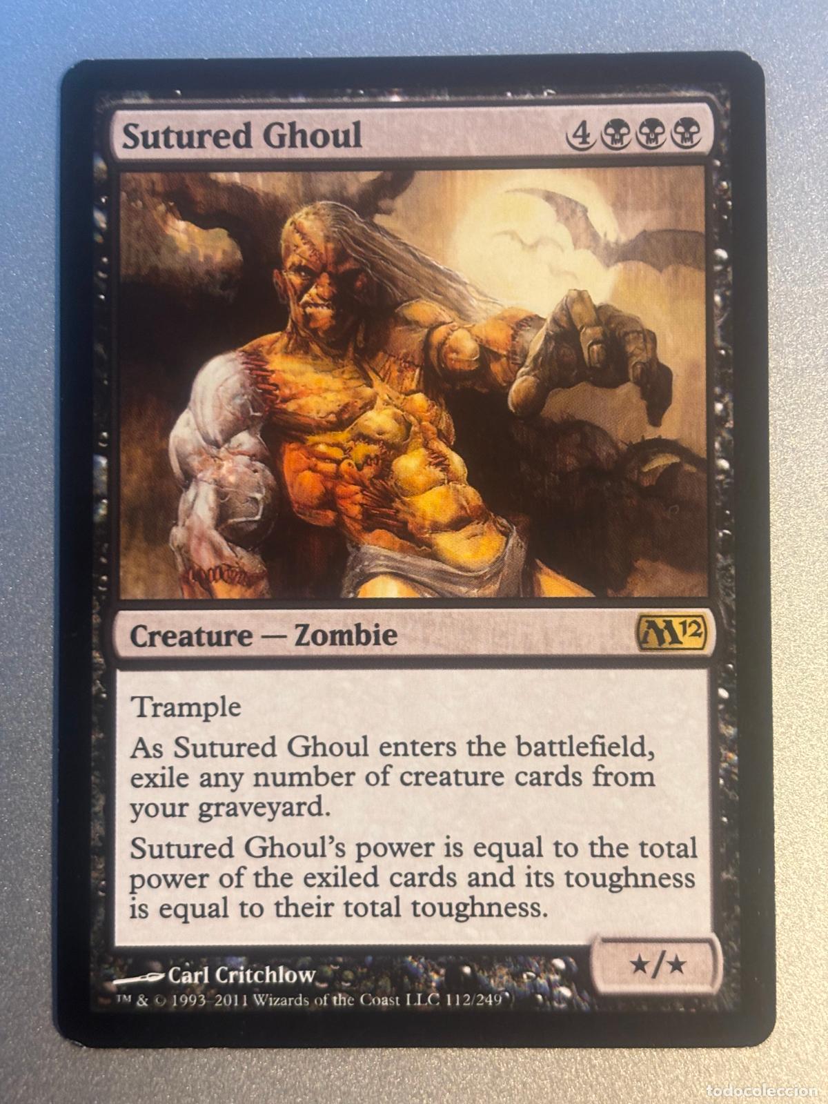 Trading cards: MAGIC THE GATHERING - SUTURED GHOUL ( MAGIC 2012 ) - Foto 1
