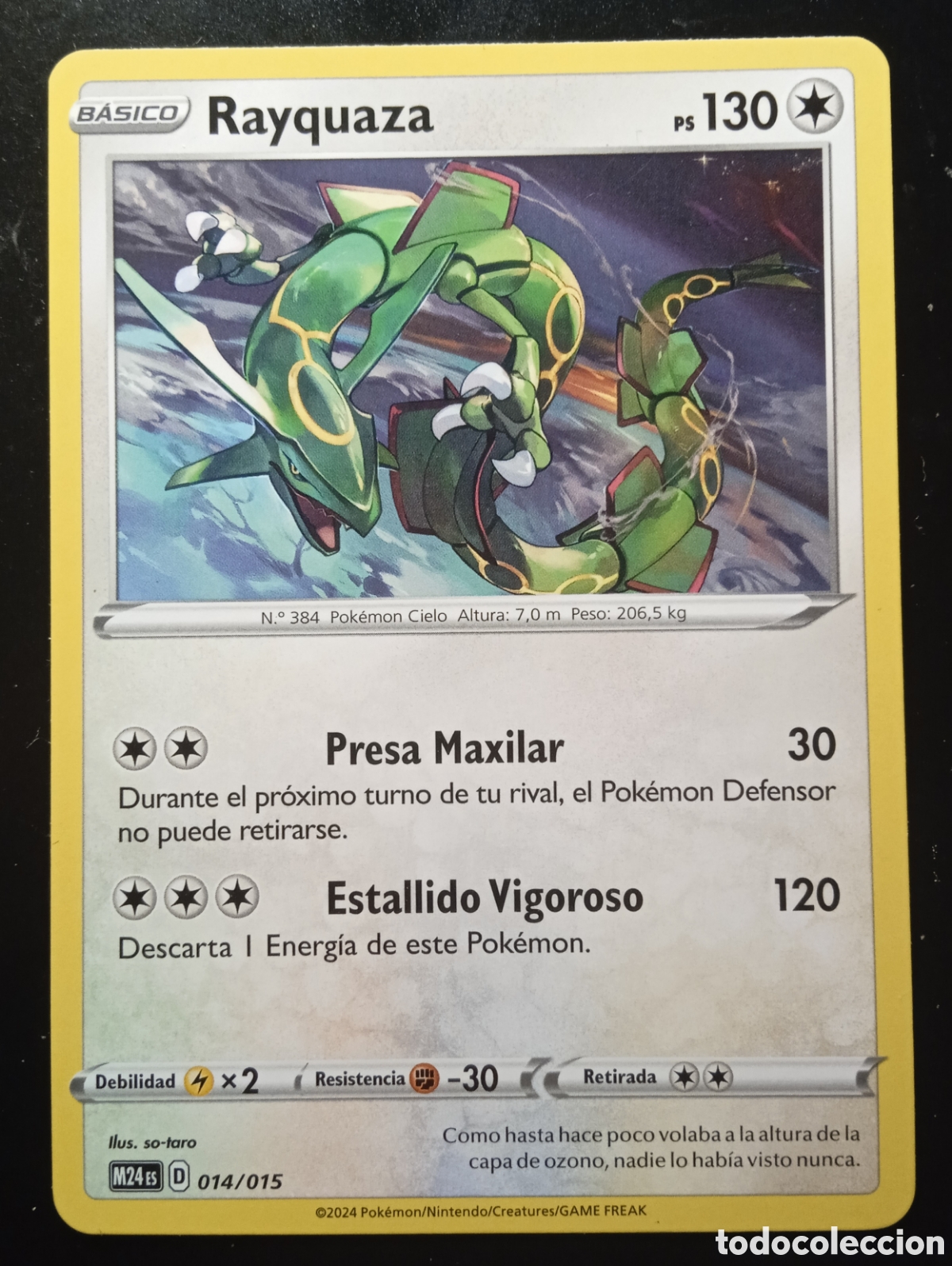 carta pokmon mcdonalds 2024/n 384 (rayquaza) - Buy Antique trading cards  on todocoleccion
