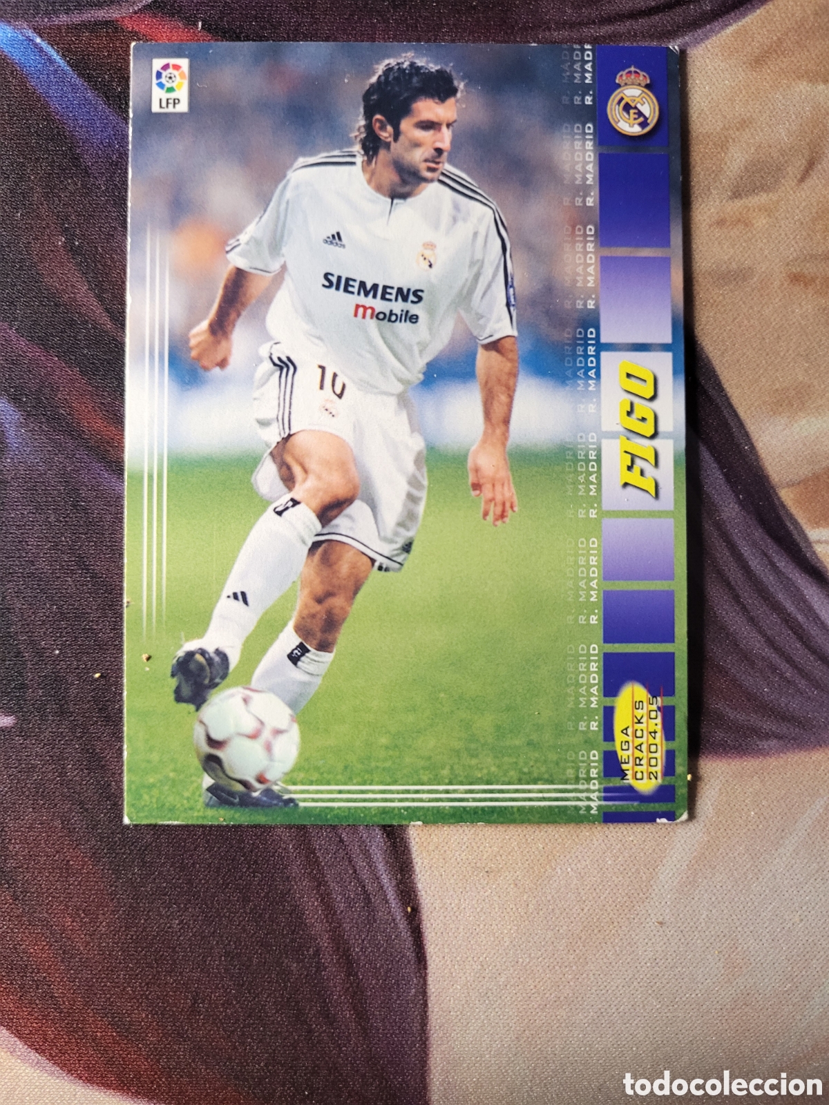 Trading cards: 176 Luis Figo / Megacracks 2004 - Foto 1