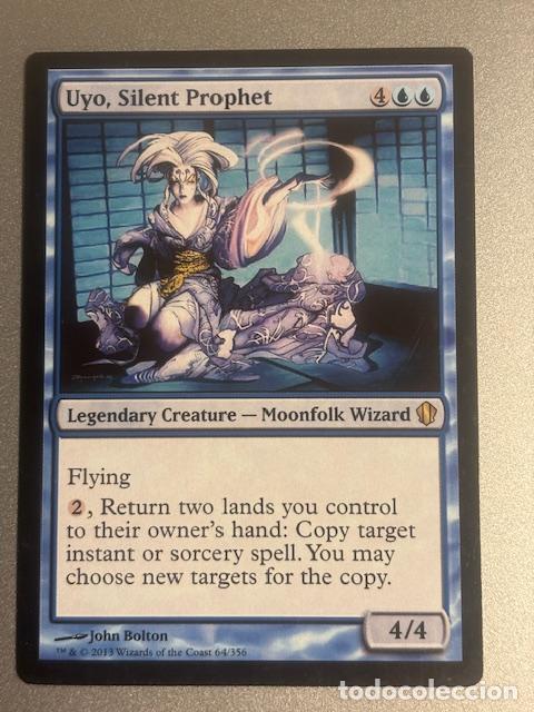 Trading cards: MAGIC THE GATHERING - UYO, SILENT PROPHET ( COMMANDER 2013 ) - Foto 1