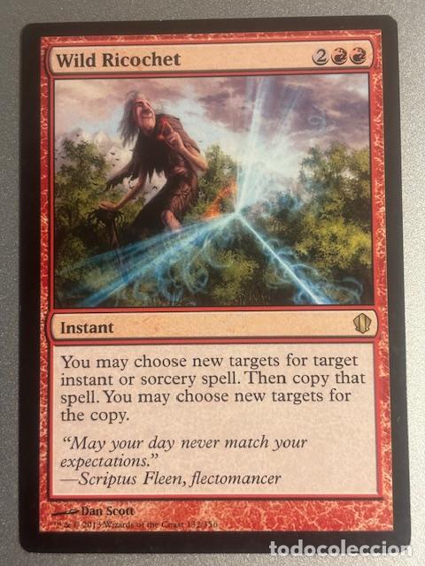 Trading cards: MAGIC THE GATHERING - WILD RICOCHET ( COMMANDER 2013 ) - Foto 1
