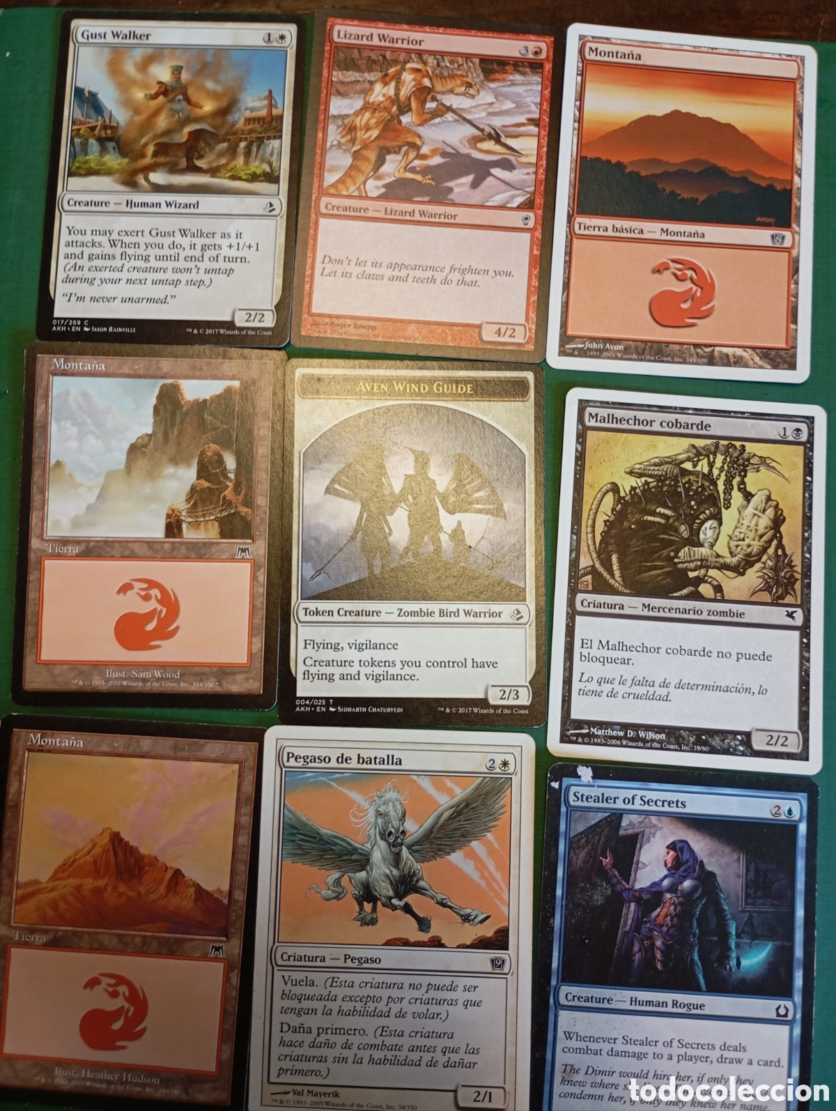 Trading cards: Trading card Magic the gathering deckmaster lote de 142 - Foto 2