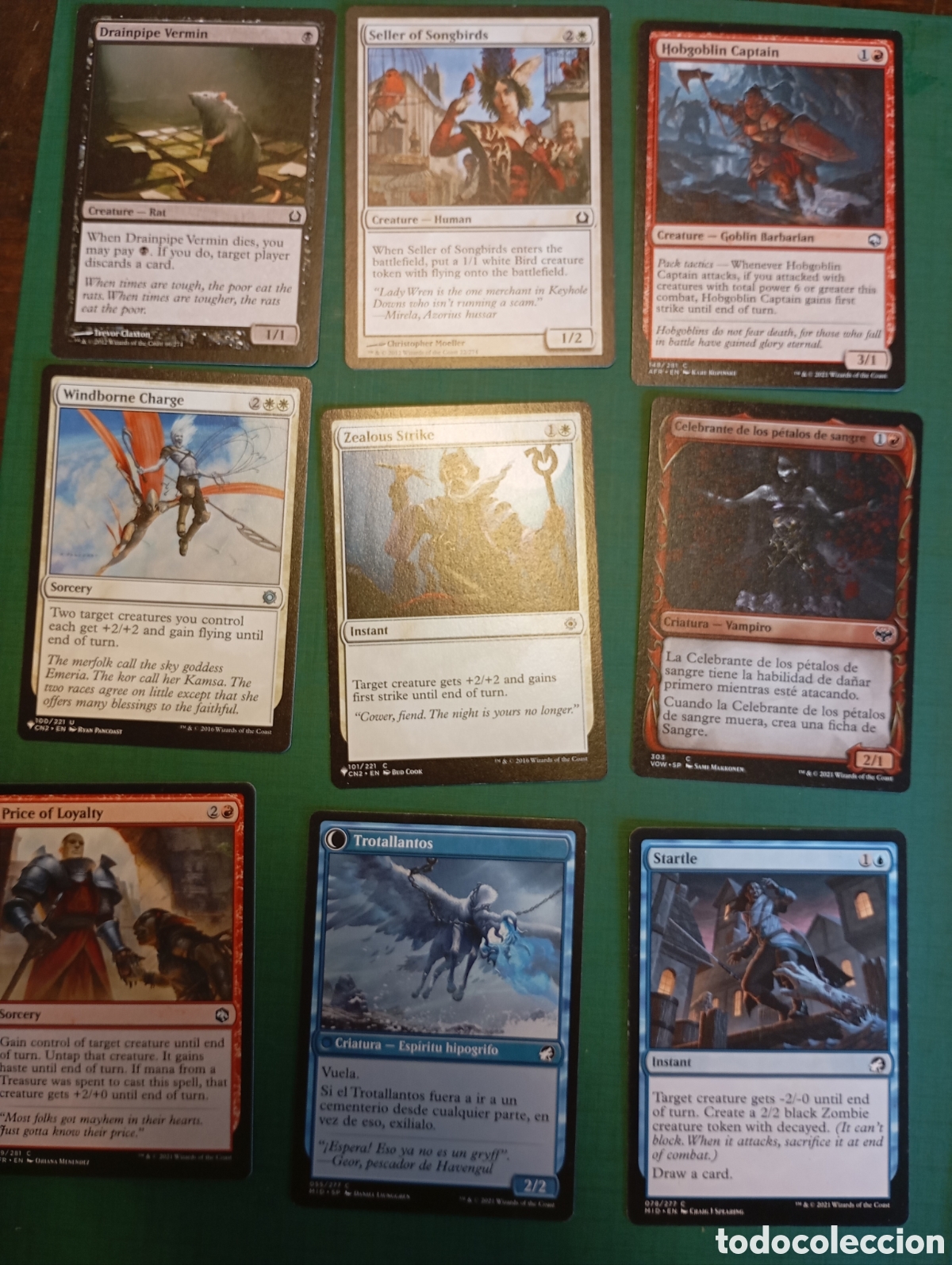 Trading cards: Trading card Magic the gathering deckmaster lote de 142 - Foto 3