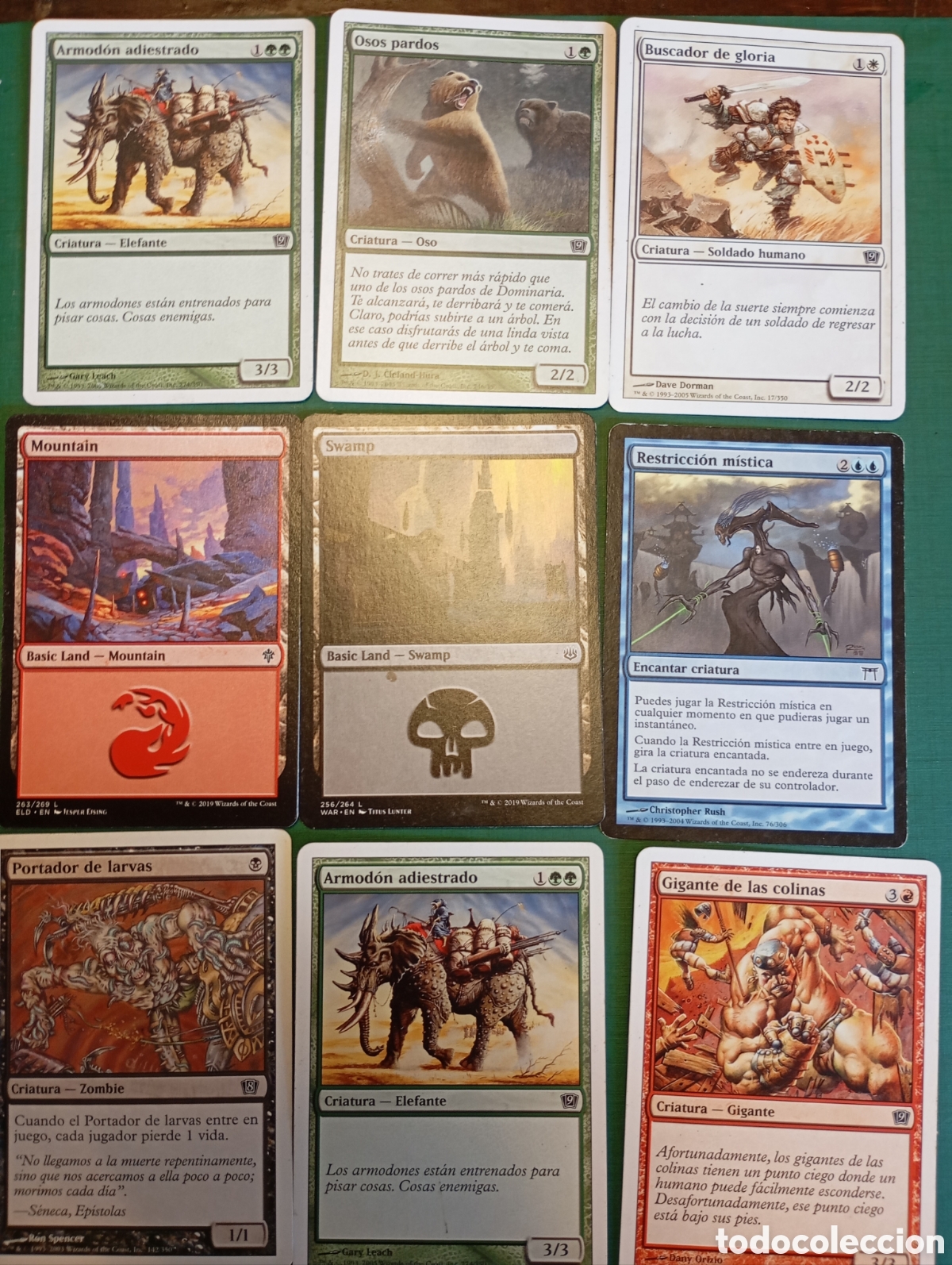 Trading cards: Trading card Magic the gathering deckmaster lote de 142 - Foto 6
