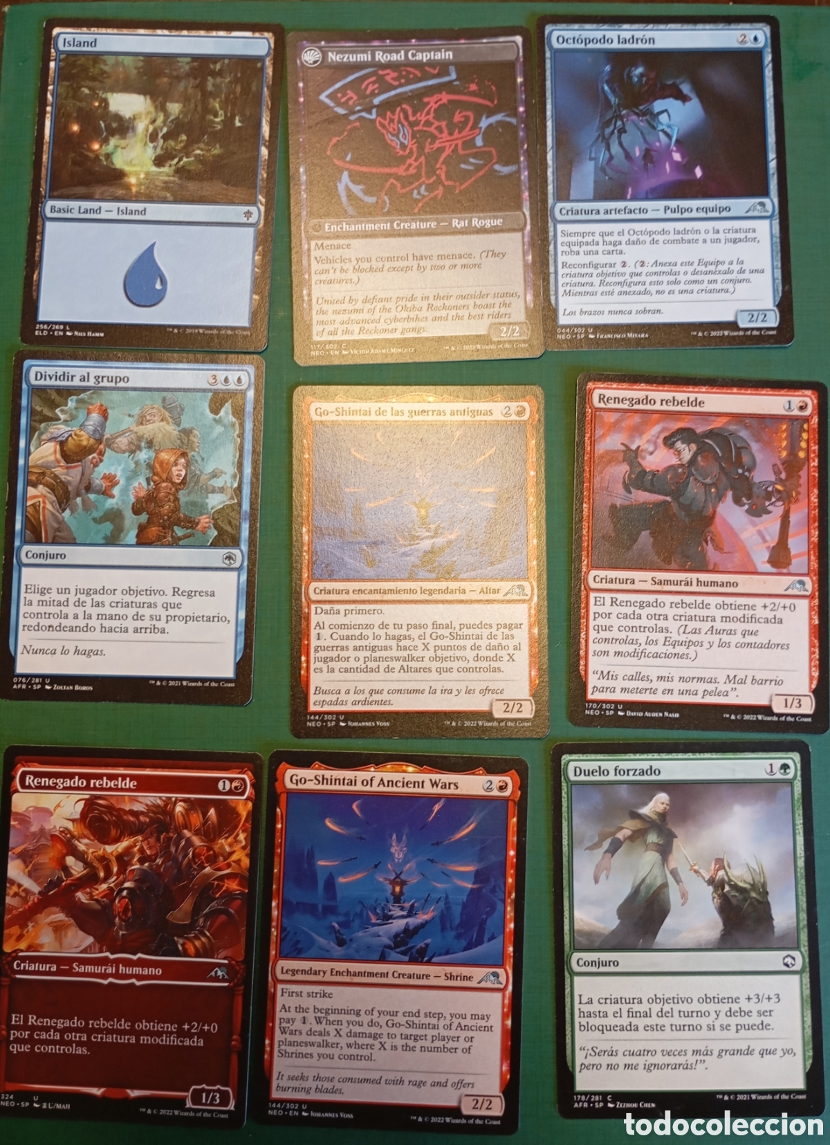 Trading cards: Trading card Magic the gathering deckmaster lote de 142 - Foto 8