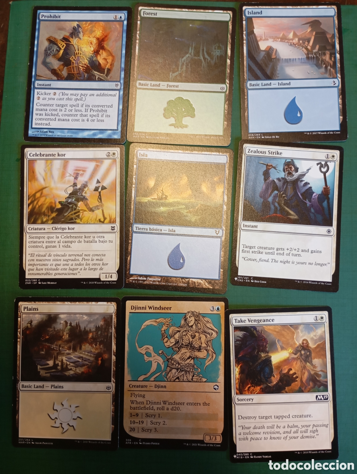 Trading cards: Trading card Magic the gathering deckmaster lote de 142 - Foto 10