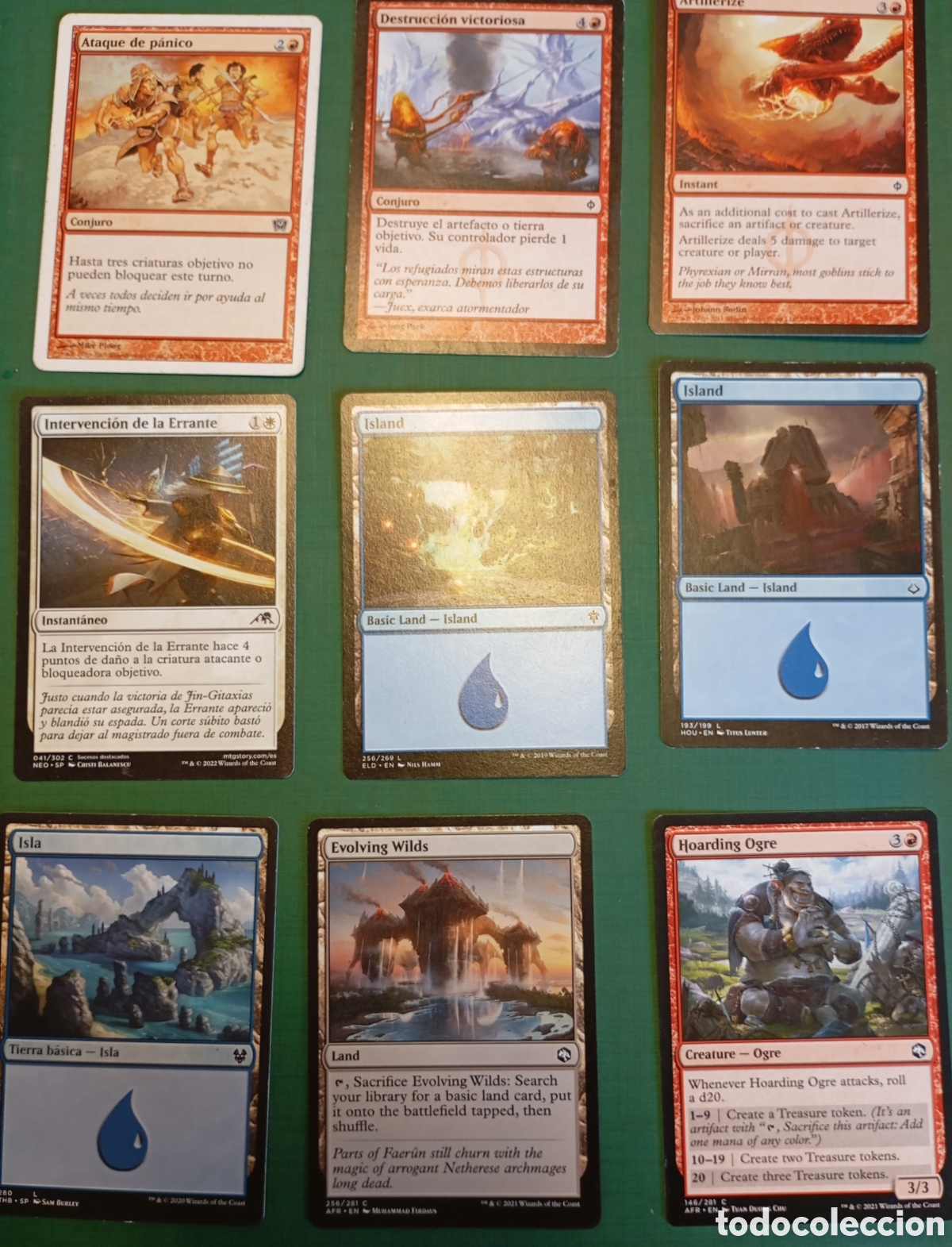 Trading cards: Trading card Magic the gathering deckmaster lote de 142 - Foto 12