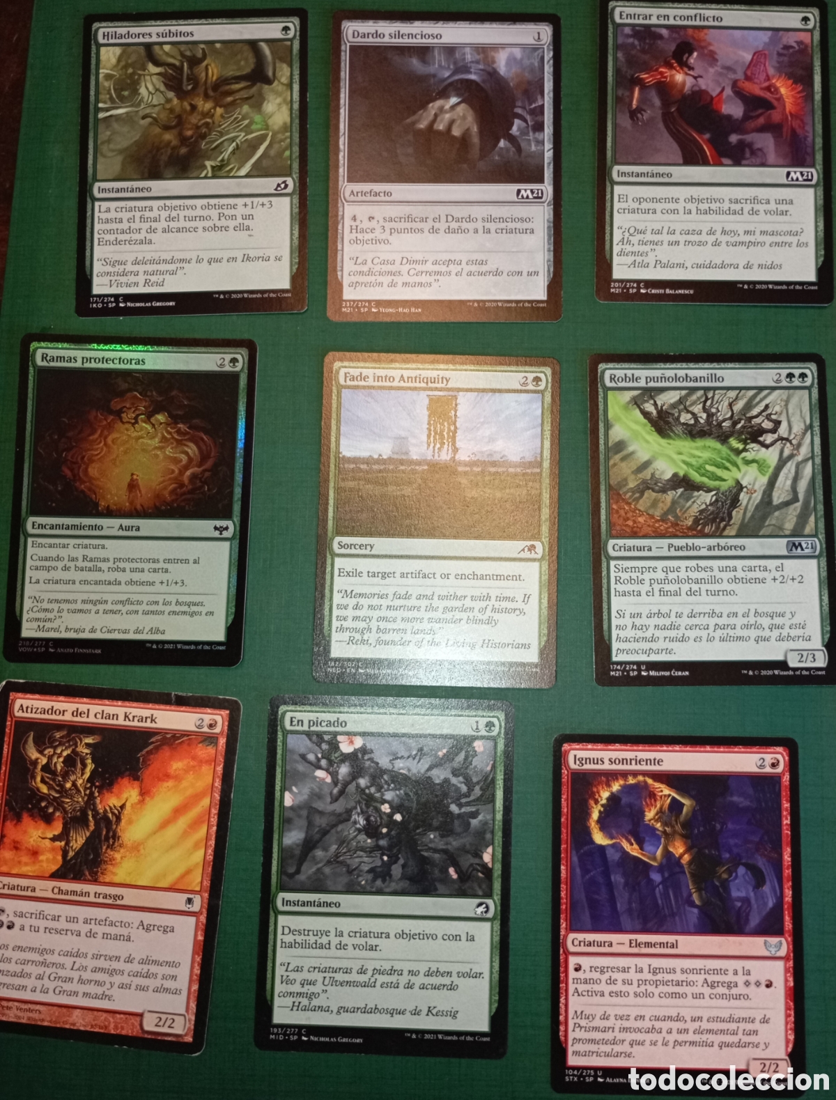 Trading cards: Trading card Magic the gathering deckmaster lote de 142 - Foto 18