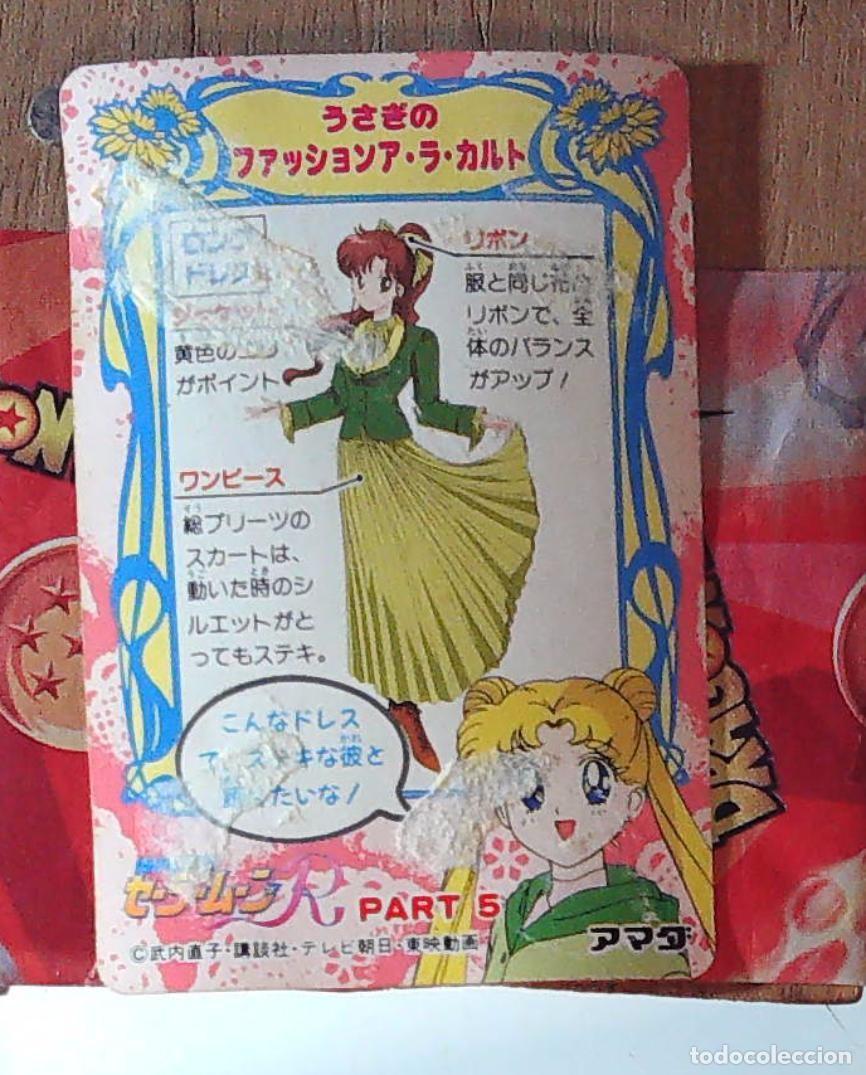 Trading cards: SAILOR MOON PP CARD AMADA N 252 BACK DAMAGED - Foto 2
