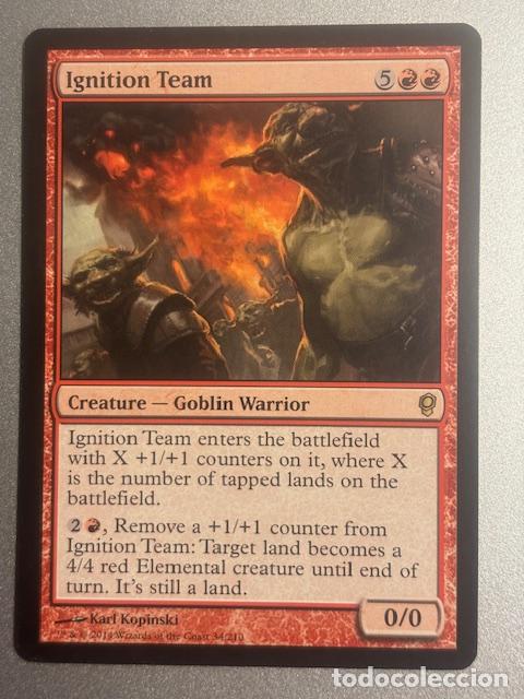 Trading cards: MAGIC THE GATHERING - IGNITION TEAM ( CONSPIRACY ) - Foto 1