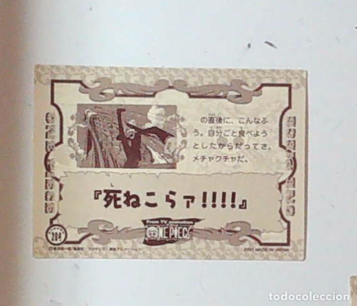 Trading cards: ONE PIECE trading sticker 204 - Foto 2