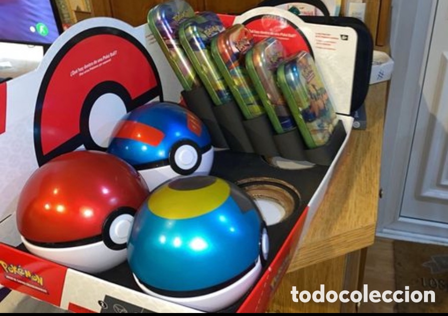 Trading cards: Expositor para mini latas Pokemon - Foto 1
